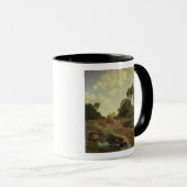 Landschaft mit Haywagon, c.1858 Tasse (VorderseiteRechts)