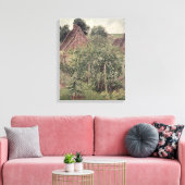 Landschaft mit Hütte Dächern, 1899 Leinwanddruck (Insitu (Wohnzimmer))