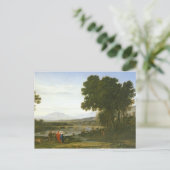 Landschaft mit Jacob, Laban und Labans Postkarte (Stehend Vorderseite)