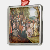 Landschaft mit Johannes der predigende Baptist Ornament Aus Metall (Links)