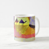 Landschaft mit Kamelen, Paul Klee Kaffeetasse (VorderseiteRechts)