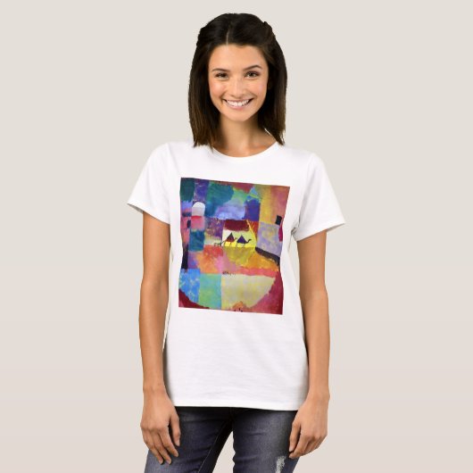 Landschaft mit Kamelen, Paul Klee T-Shirt (Vorne ganz)