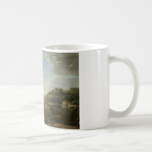 Landschaft mit Kaufleuten - Claude Lorrain Kaffeetasse