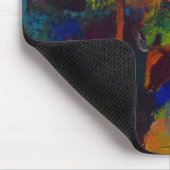 Landschaft mit Kühen, 1914 von August Macke Mousepad (Ecke)