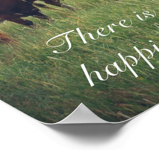 Landschaft mit Kühen Poster (Ecke)