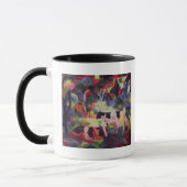 Landschaft mit Kühen und einem Kamel Tasse (Links)