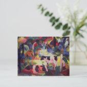 Landschaft mit Kühen und Kamel Postkarte (Stehend Vorderseite)