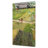 Landschaft mit Kutsche und Zug... Klemmbrett (Links)