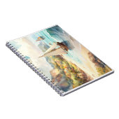 Landschaft mit Meer und Segelschiffen Notizblock (Rechte Seite)