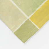 Landschaft mit mehrfarbigen, pixeligen Quadraten Fleecedecke (Ecke)