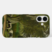 Landschaft mit Milchmädchen von Henri Rousseau Case-Mate iPhone Hülle (Rückseite (Horizontal))