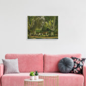 Landschaft mit Milchmädchen von Henri Rousseau Leinwanddruck (Insitu (Wohnzimmer))