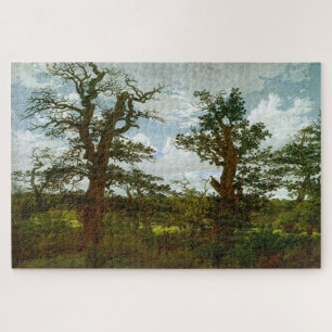 Landschaft mit Oak Trees - Caspar David Friedrich Puzzle