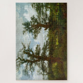 Landschaft mit Oak Trees - Caspar David Friedrich Puzzle (Vertikal)