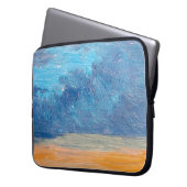 Landschaft mit Ölgemälden. Bildende Kunst, abstrak Laptopschutzhülle (Vorderseite Links)