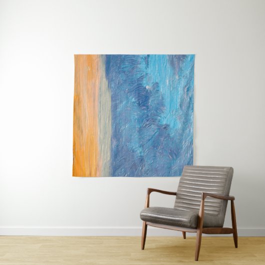 Landschaft mit Ölgemälden. Bildende Kunst, abstrak Wandteppich (Beispiel (Horizontal))