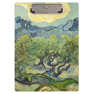 Landschaft mit Olive Vincent Willem van Gogh Klemmbrett
