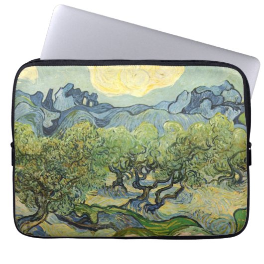 Landschaft mit Olive Vincent Willem van Gogh Laptopschutzhülle (Vorderseite)