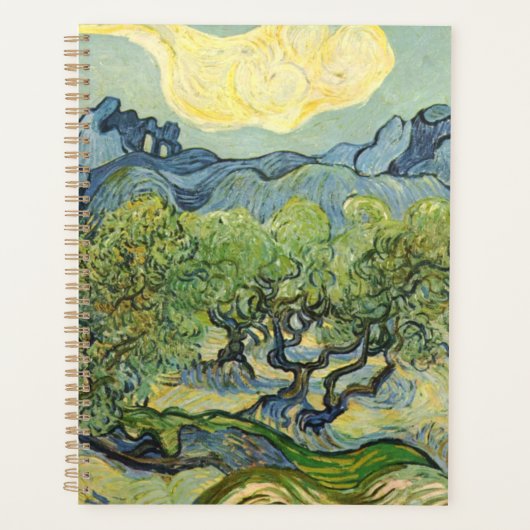 Landschaft mit Olive Vincent Willem van Gogh Planer (Vorderseite)