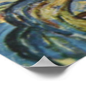 Landschaft mit Olive Vincent Willem van Gogh Poster (Ecke)