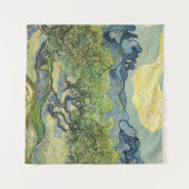 Landschaft mit Olive Vincent Willem van Gogh Wandteppich (Vorderseite (Horizontal))