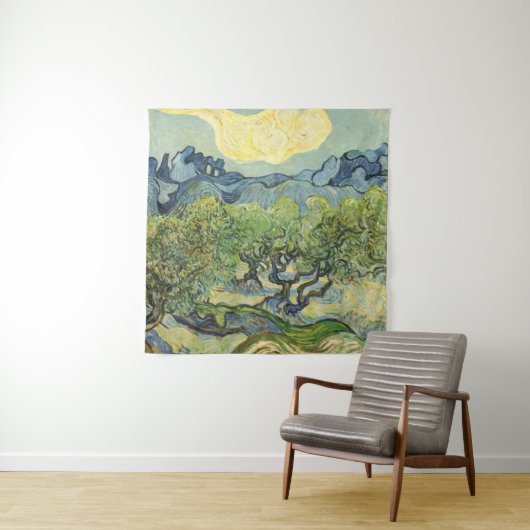 Landschaft mit Olive Vincent Willem van Gogh Wandteppich (Beispiel)