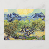 Landschaft mit Olivenbäumen durch Vincent van Gogh Postkarte (Vorderseite)