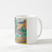 Landschaft mit Peakocks, Gauguin Kaffeetasse (VorderseiteRechts)