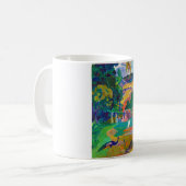 Landschaft mit Peakocks, Gauguin Kaffeetasse (Vorderseite Links)