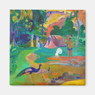 Landschaft mit Peakocks, Gauguin Magnet