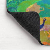 Landschaft mit Peakocks, Gauguin Mousepad (Ecke)