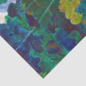 Landschaft mit Peakocks, Gauguin Seidenpapier (Ausschnitt)