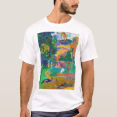 Landschaft mit Peakocks, Gauguin T-Shirt (Vorderseite)