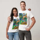 Landschaft mit Peakocks, Gauguin T-Shirt (Unisex)