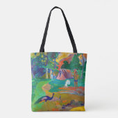Landschaft mit Peakocks, Gauguin Tasche (Rückseite)