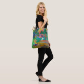 Landschaft mit Peakocks, Gauguin Tasche (Am Model)