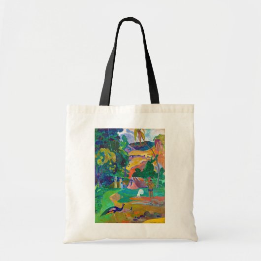Landschaft mit Peakocks, Gauguin Tragetasche (Vorne)