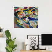 Landschaft mit Regen von Vasily Kandinsky Poster (Heimbüro)
