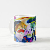 Landschaft mit Regen von Wassily Kandinsky Kaffeetasse (Vorderseite Links)