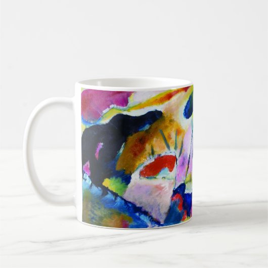 Landschaft mit Regen von Wassily Kandinsky Kaffeetasse (Links)