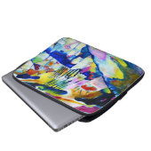 Landschaft mit Regen von Wassily Kandinsky Laptopschutzhülle (Vorne Knopf)