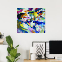 Landschaft mit Regen von Wassily Kandinsky