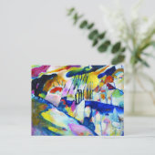 Landschaft mit Regen von Wassily Kandinsky Postkarte (Stehend Vorderseite)