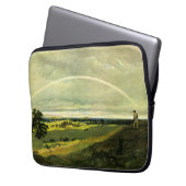 Landschaft mit Regenbogen, berühmtes Kunstwerk, Laptopschutzhülle (Vorderseite Links)