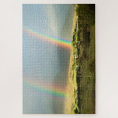 Landschaft mit Regenbogen Puzzle (Vertikal)