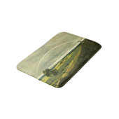 Landschaft mit Regenbogen (von Caspar David Friedr Badematte (Schrägansicht)