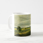 Landschaft mit Regenbogen (von Caspar David Friedr Kaffeetasse (Vorderseite Links)