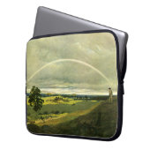 Landschaft mit Regenbogen (von Caspar David Friedr Laptopschutzhülle (Vorderseite Links)