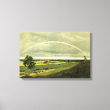 Landschaft mit Regenbogen (von Caspar David Friedr