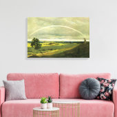 Landschaft mit Regenbogen (von Caspar David Friedr Leinwanddruck (Insitu (Wohnzimmer))